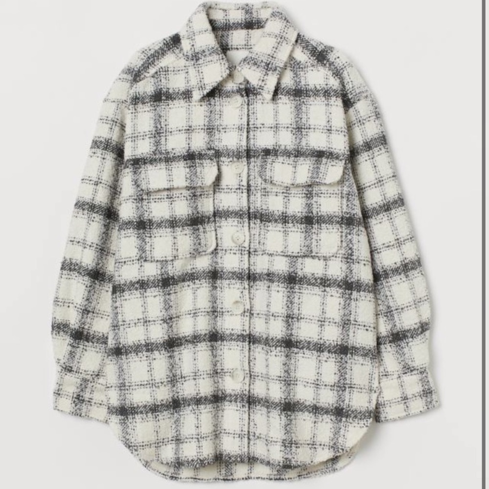 Plaid Flannel Jacket